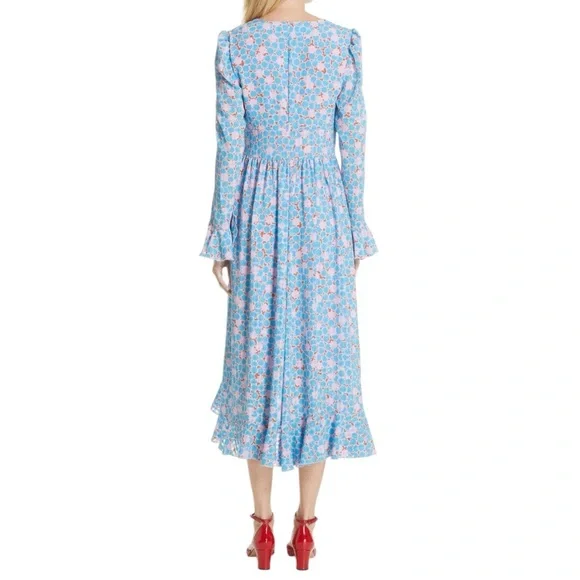 Stine Goya Freesia Midi Dress in Stardot, Medium - Picture 3 of 16